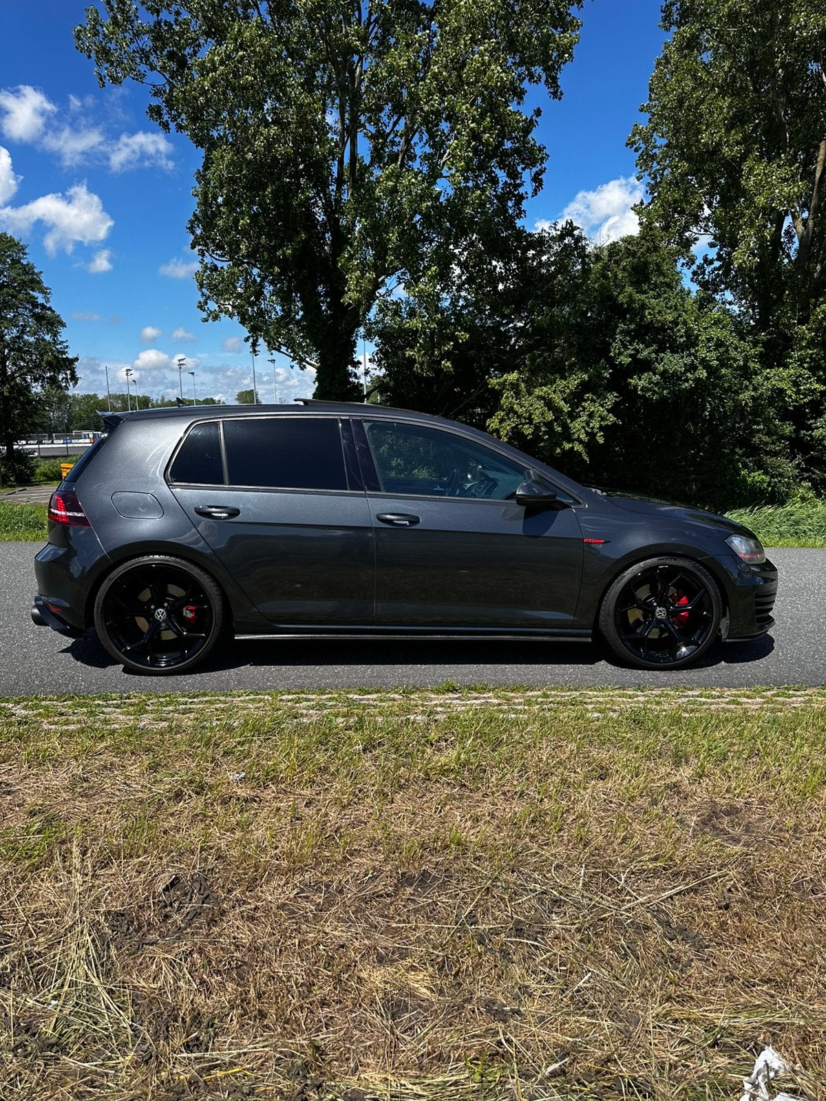 Volkswagen Golf 7 GTI DSG 2013, 1984 cc, Zwart, 690 kg, Particulier