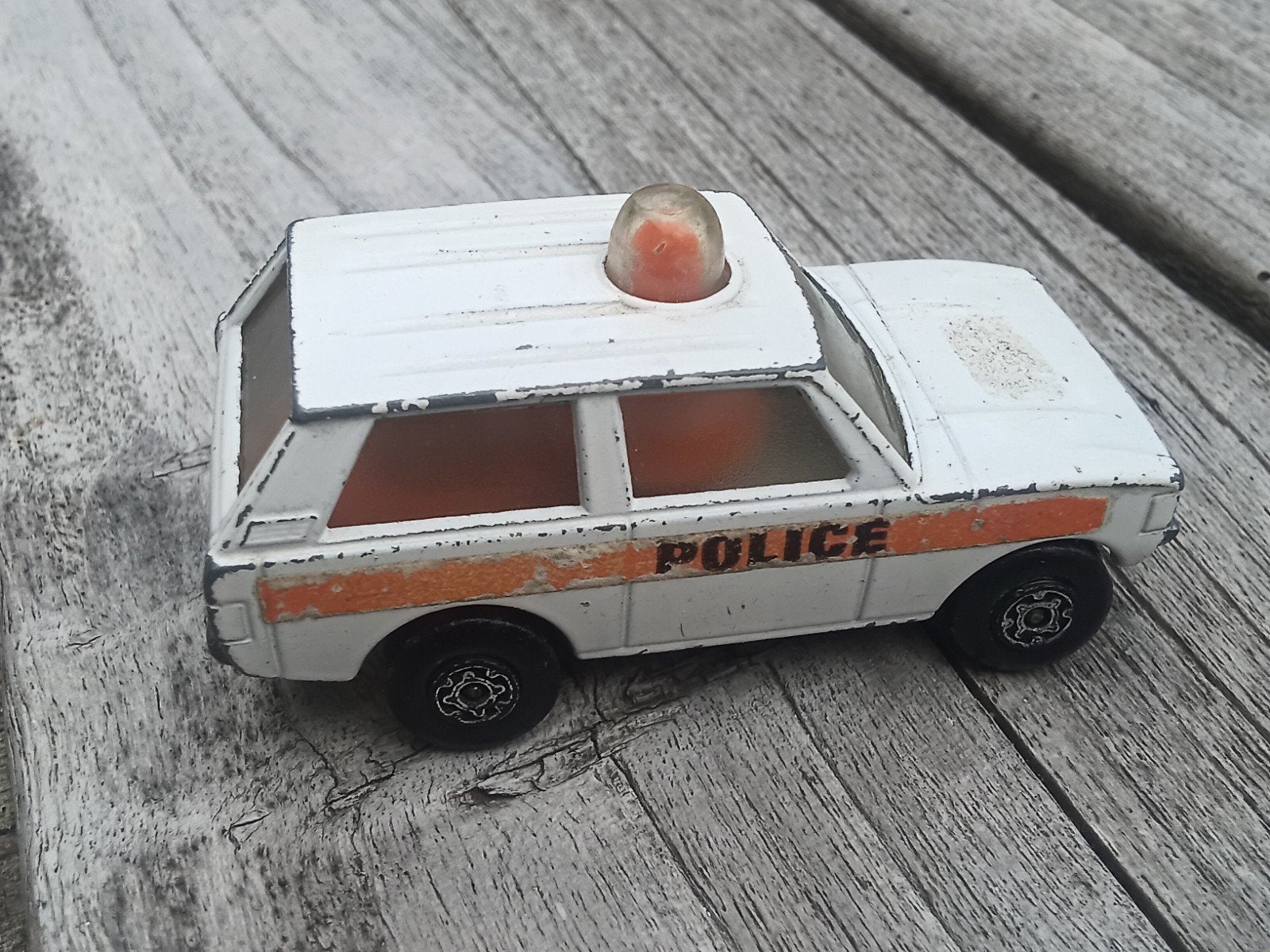 Matchbox Rolamatics No. 20 Police Patrol 1975, Ophalen of Verzenden, Gebruikt