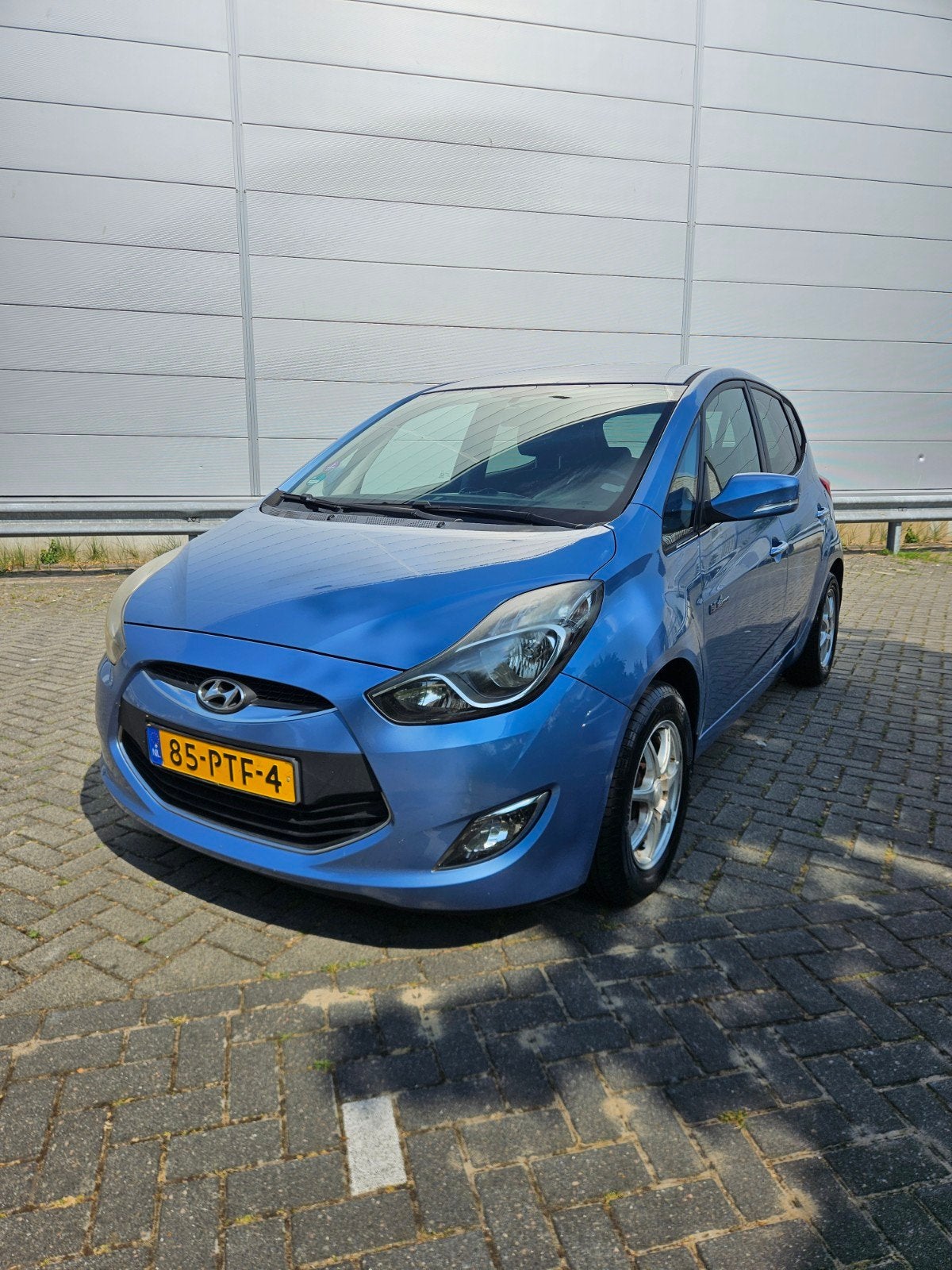 Hyundai iX20 1.4 Cvvt 2011 Blauw, Voorwielaandrijving, Euro 5, Start-stop-systeem, Zwart