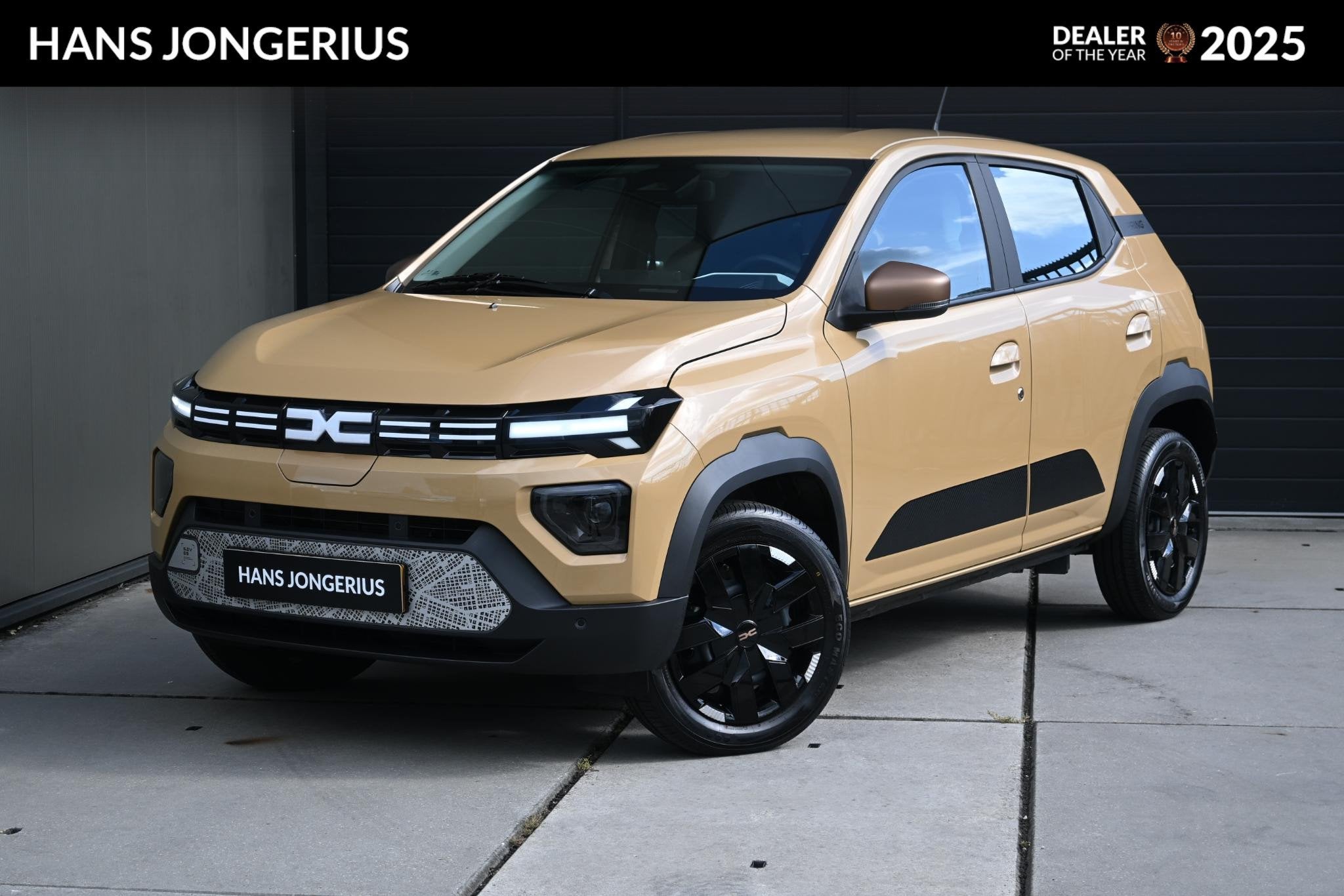 Dacia Spring Extreme 65 26.8 kWh | DC-LADER | CAMERA | NAVI, Auto's, Dacia, Gebruikt, 4 stoelen, Leder en Stof, Origineel Nederlands
