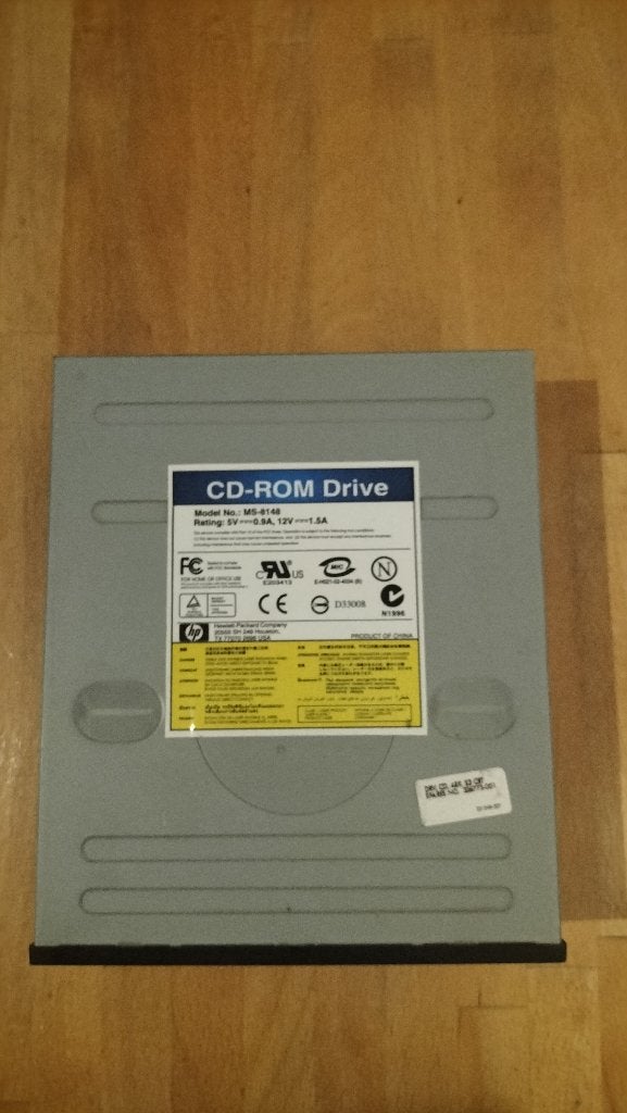 cdrom speler incl. IDE kabel., Ophalen, Intern, Gebruikt, Windows