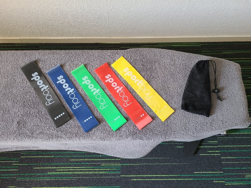 Weerstandbanden mini, Sport en Fitness, Fitnessmaterialen, Ophalen of Verzenden, Zo goed als nieuw, Buik, Weerstandband