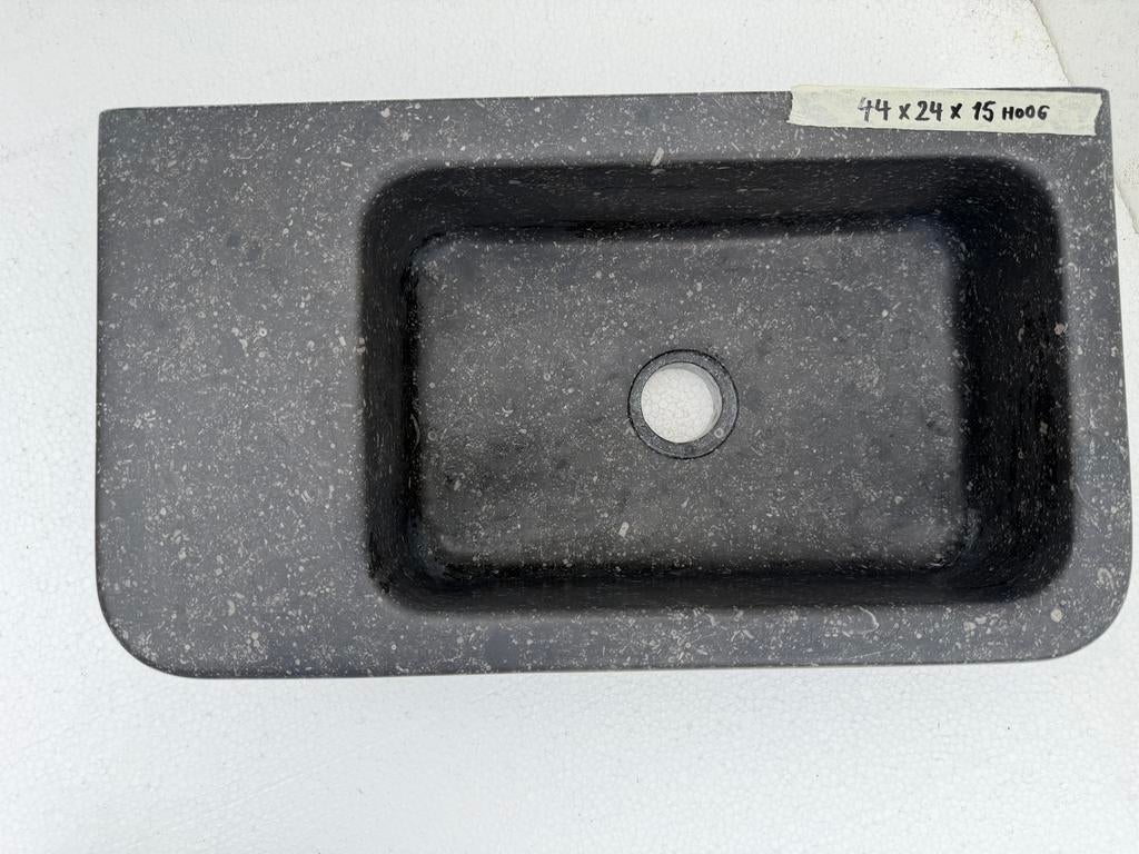 Spoelbak natuursteen, Ophalen, Nieuw, Steen, Wastafel