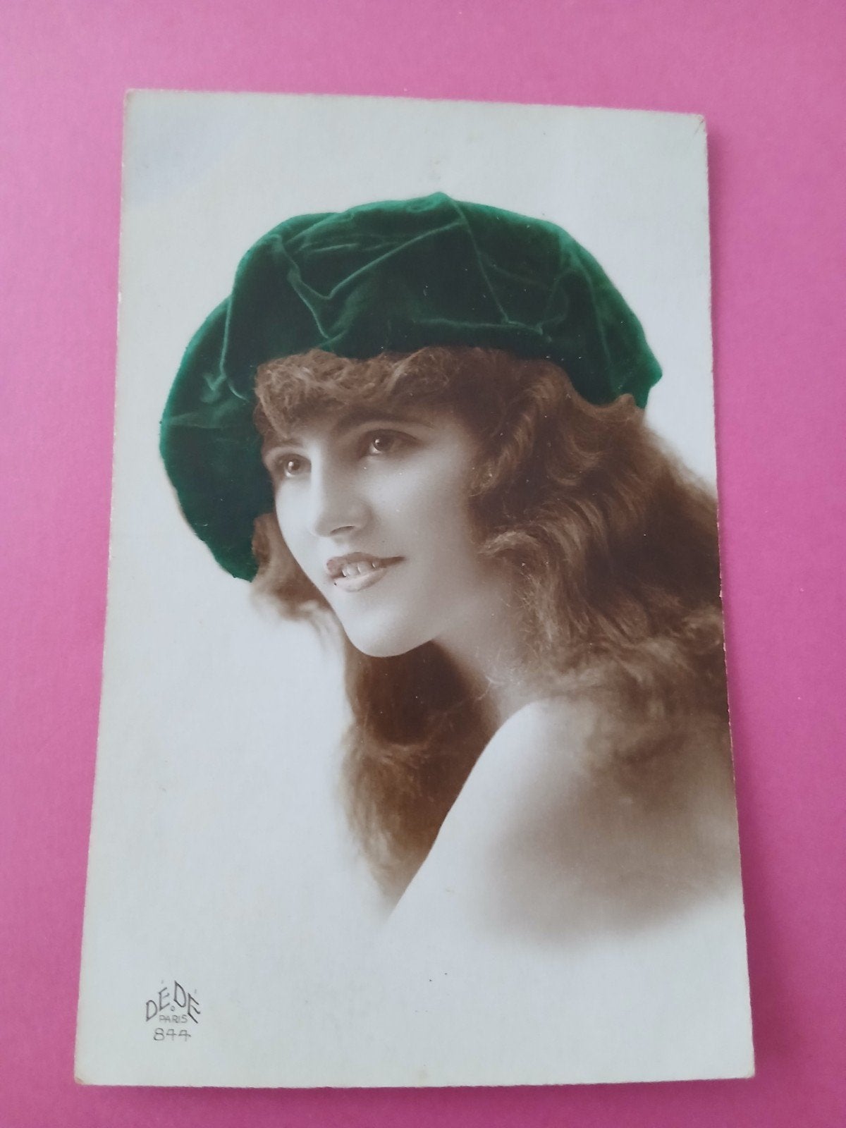 ANSICHTKAART DEDE PARIS 844, Ophalen of Verzenden, 1920 tot 1940, Gelopen, Overige thema's