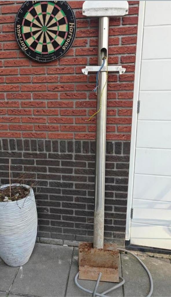 EVBox RVS paal, Ophalen, Gebruikt