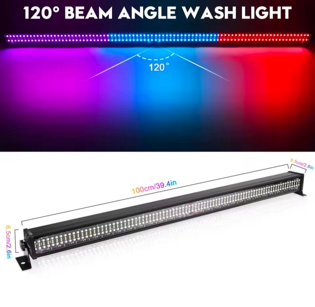 Led balken rgb, Ophalen of Verzenden, Zo goed als nieuw, Licht