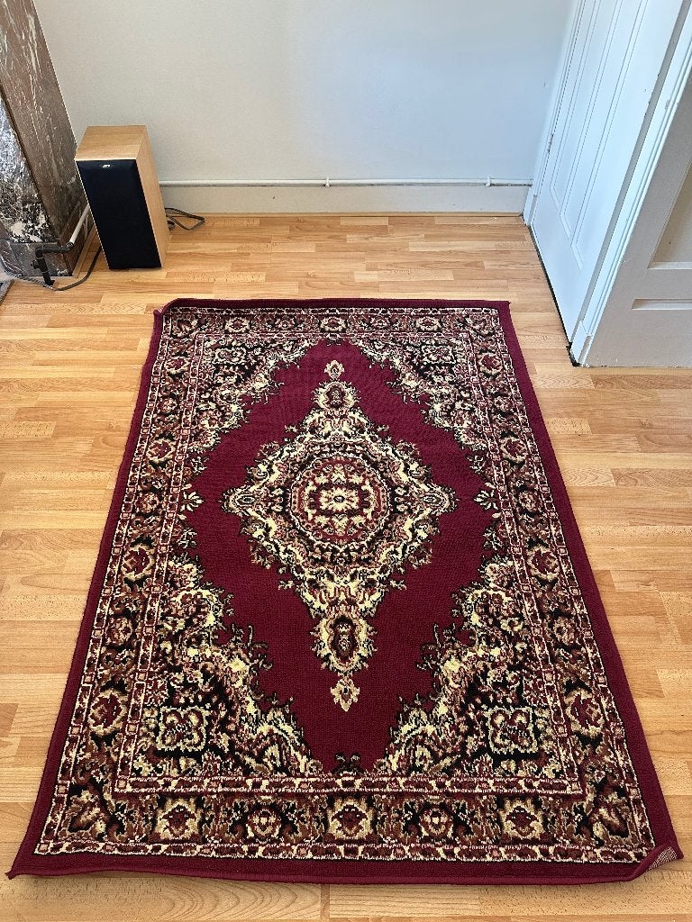 Vloerkleed tapijt IKEA VALBY 120 x 170 cm, Ophalen, 100 tot 150 cm, Perzisch, Zo goed als nieuw