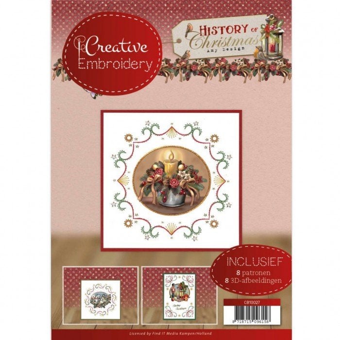 Creative Embroidery History of Christmas Amy Design CB10027, Kerst, ., Overige typen, Nieuw