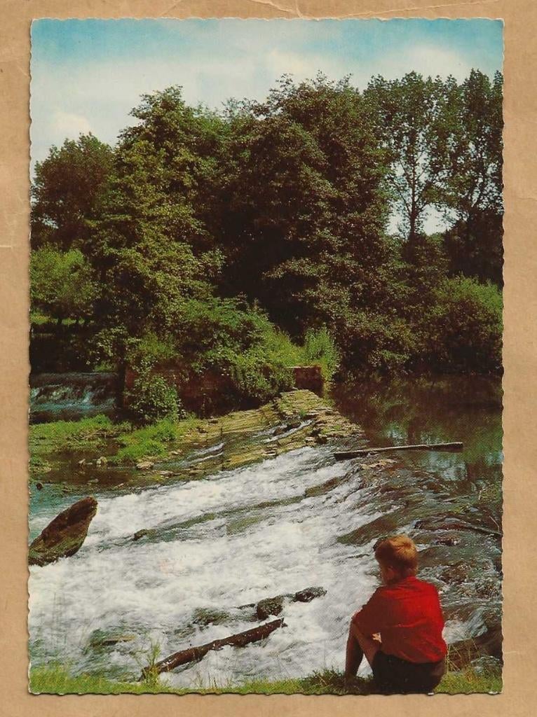 Ansichtkaart. Valkenburg - Houthem. Geulhem. Waterval., Ophalen of Verzenden, 1960 tot 1980, Gelopen, Limburg