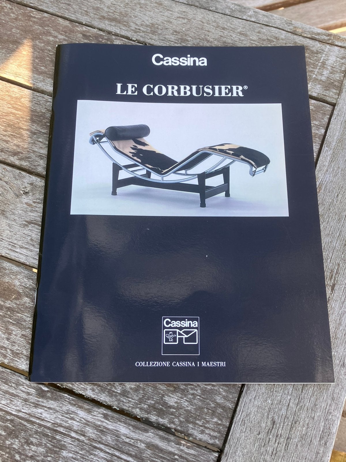 Cassina le corbusier boekje vintage design LC4 lc3 lc2 stoel, Ophalen of Verzenden, Gelezen, Interieur en Design