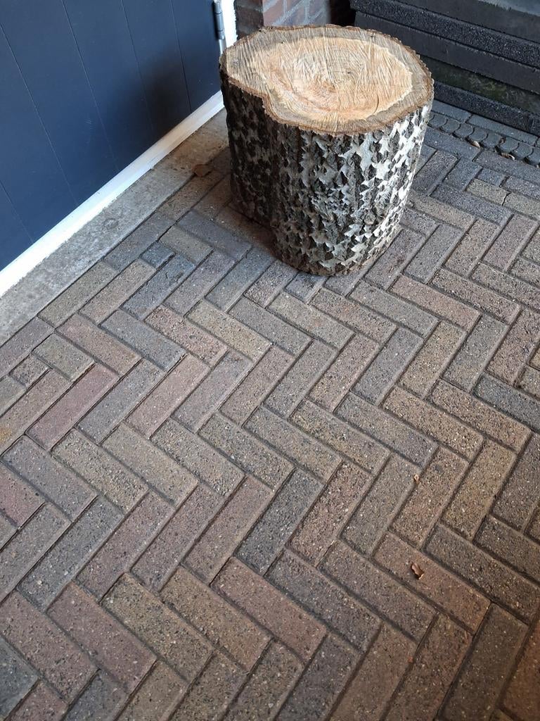 Hakblok   .   boomstam . Spijkerblok, Ophalen of Verzenden, Nieuw, Rond, Hout