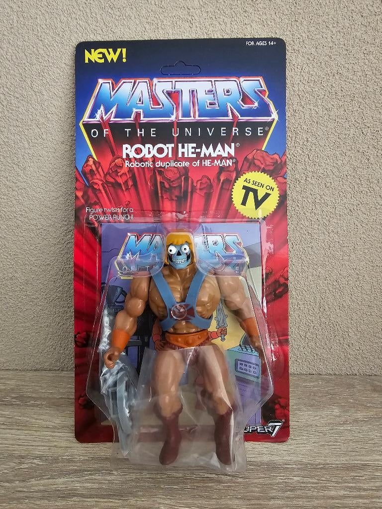 Robot He-Man - Masters of the Universe Super7, Ophalen of Verzenden