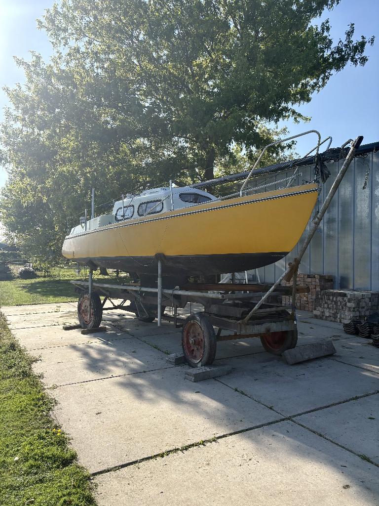 Friendship 23 - uit 1976 - Goed onderhouden!, Watersport en Boten, Kajuitzeilboten en Zeiljachten, Ophalen, Gebruikt, Tourjacht of Cruiser