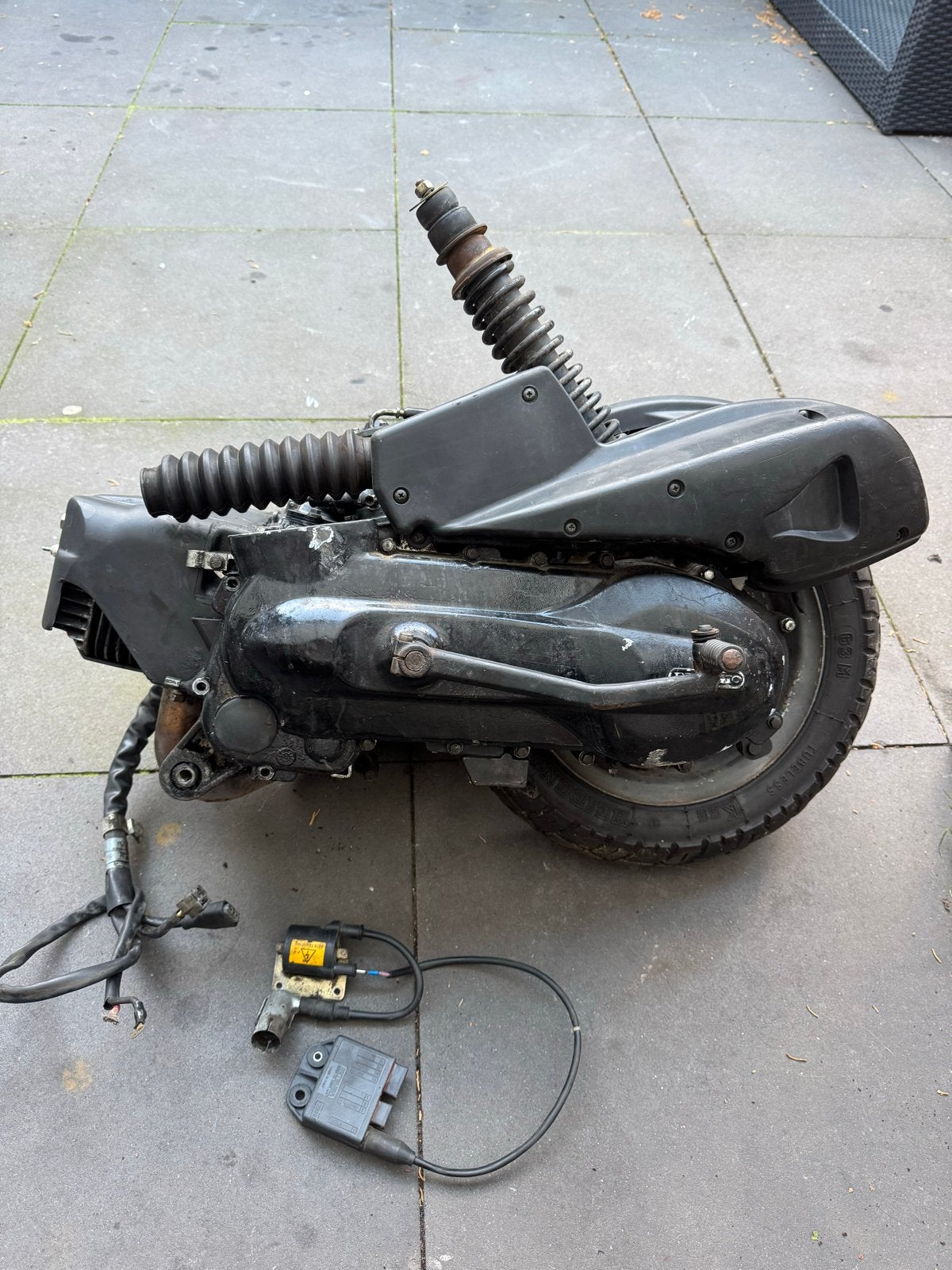 Piaggio Skipper 125cc Motorblok - Plug & Play, Ophalen, Gebruikt, Blok, Piaggio