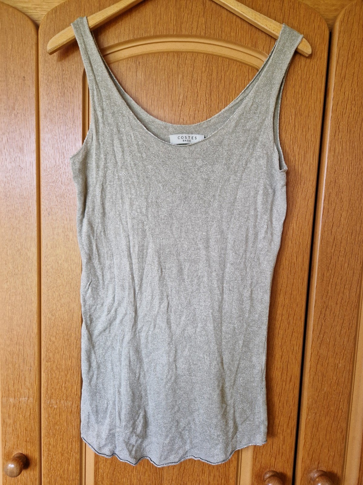 Costes Basic glitter top maat S, Kleding | Dames, Costes Basic, Ophalen of Verzenden, Gedragen, Groen
