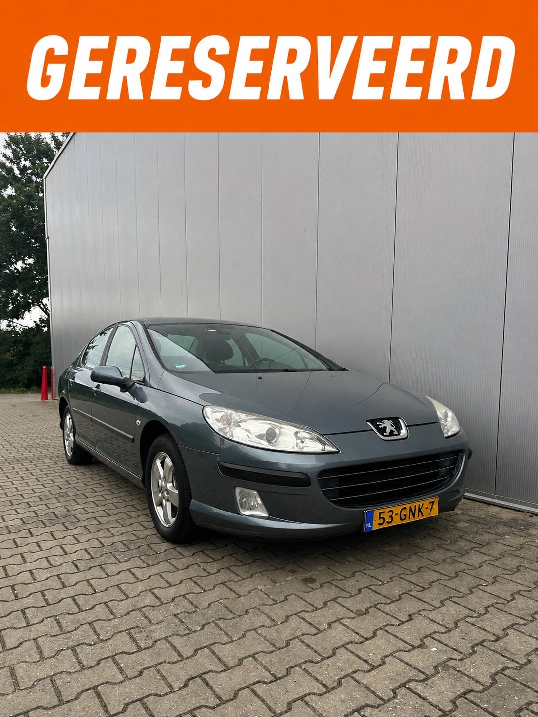 Peugeot 407 1.8 16V 2008 Grijs **90k Kilometers Nap**, Auto's, 125 pk, 4 cilinders, 1749 cc, Origineel Nederlands