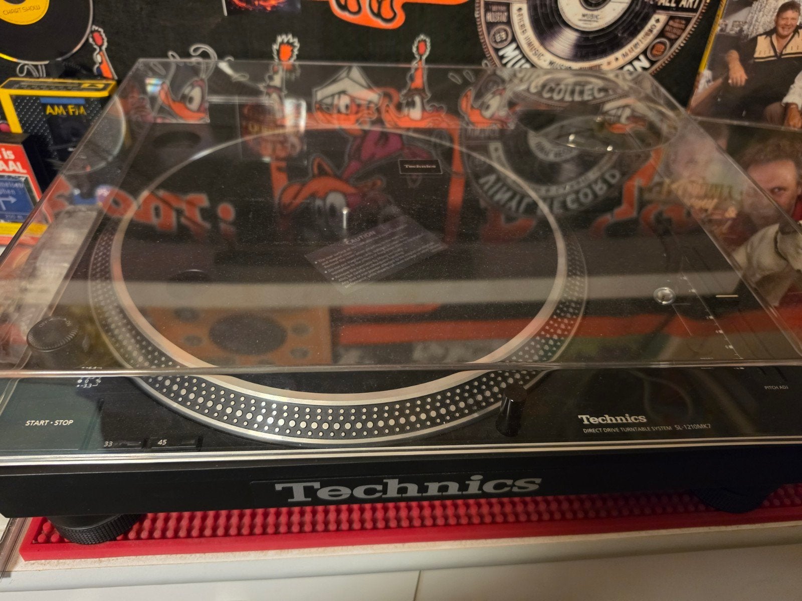 te koop een mooi setje technics sl1210 mk7 eg, Automatisch, Nieuw, Ophalen of Verzenden, Platenspeler