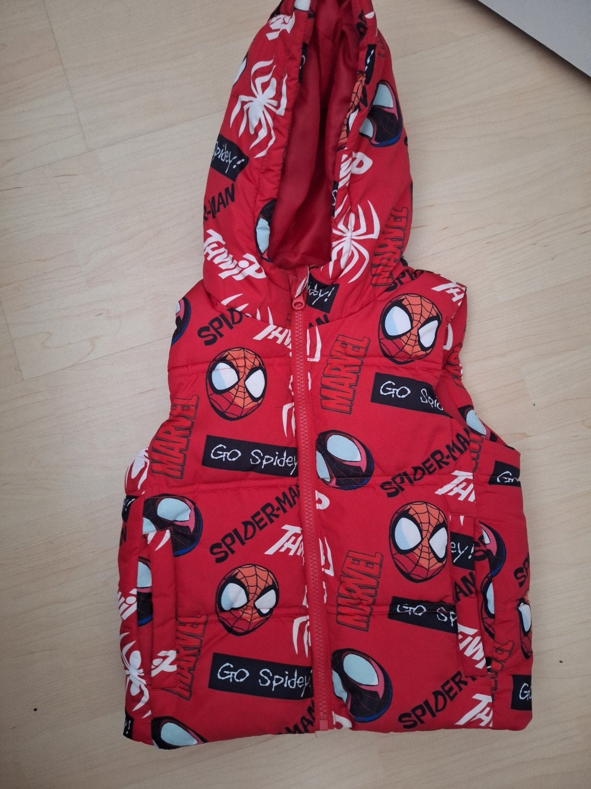 bodywarmer spidey, Kinderen en Baby's, Ophalen of Verzenden, Jongen of Meisje, Jas