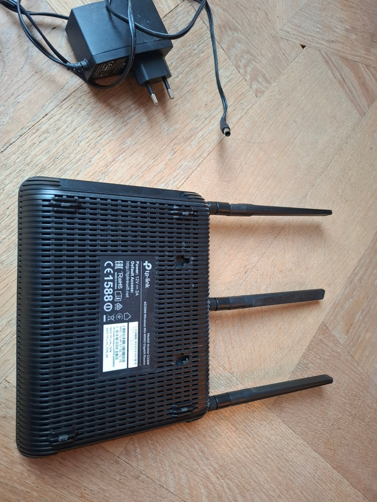 TP-Link Archer C2300 AC2300 Wireless MU-MIMO Gigabit Router, Computers en Software, Routers en Modems, Gebruikt, Router, Ophalen of Verzenden