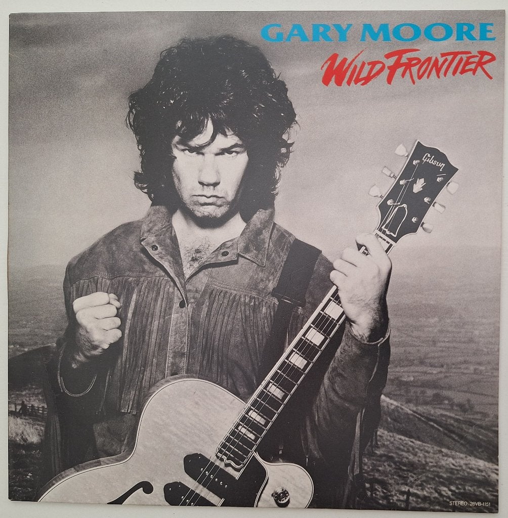 Gary Moore – Wild Frontier – Japan LP + insert, Ophalen of Verzenden, Gebruikt