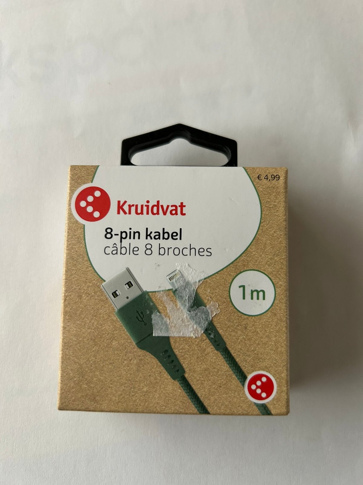 iPhone Oplaad kabel- 1meter Nieuw in verpakking!, Telecommunicatie, Mobiele telefoons | Telefoon-opladers, Ophalen, Nieuw, Oplaadkabel