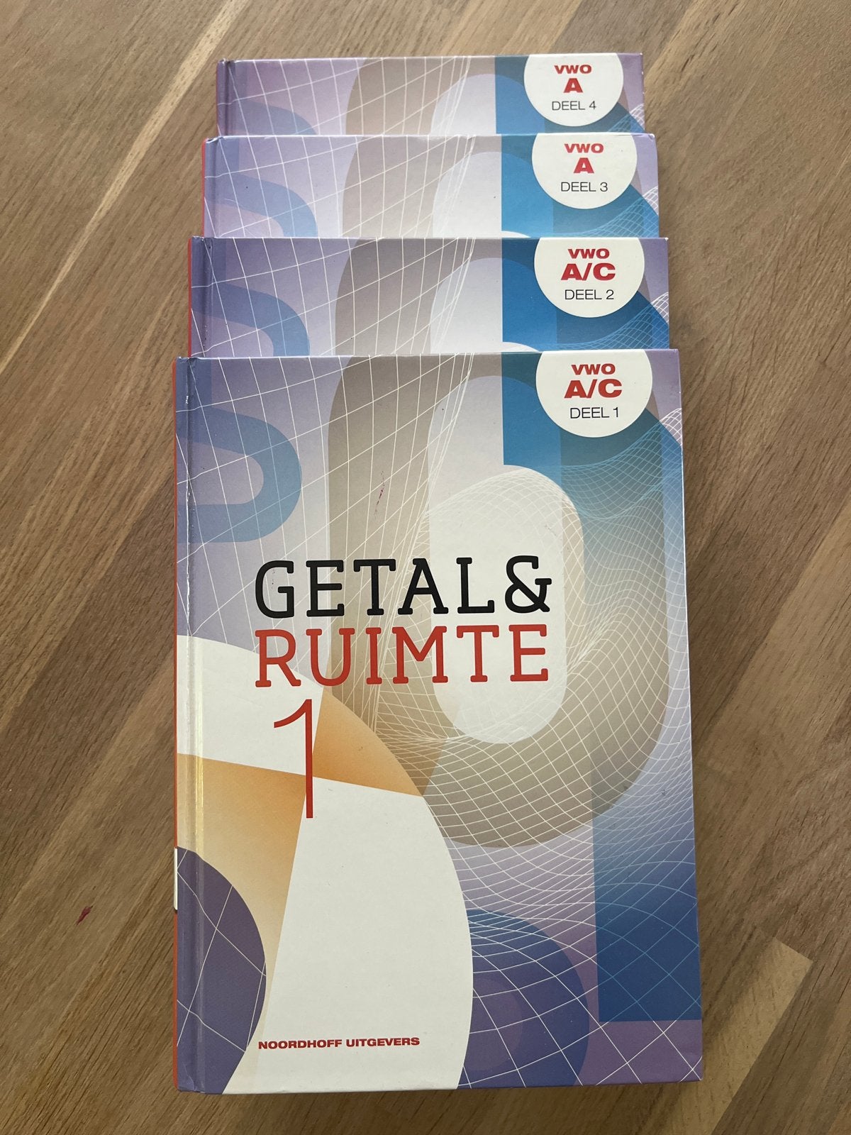 Wiskunde A VWO boeken: Getal & Ruimte en CCVX tentamenbundel, Boeken, Ophalen of Verzenden, Gelezen, VWO, Wiskunde A