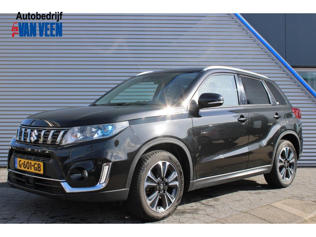 Suzuki Vitara 1.4Boosterjet Stijl Panoramadak Automaat | Nav, Auto's, Automaat, Stof, Gebruikt, Euro 6