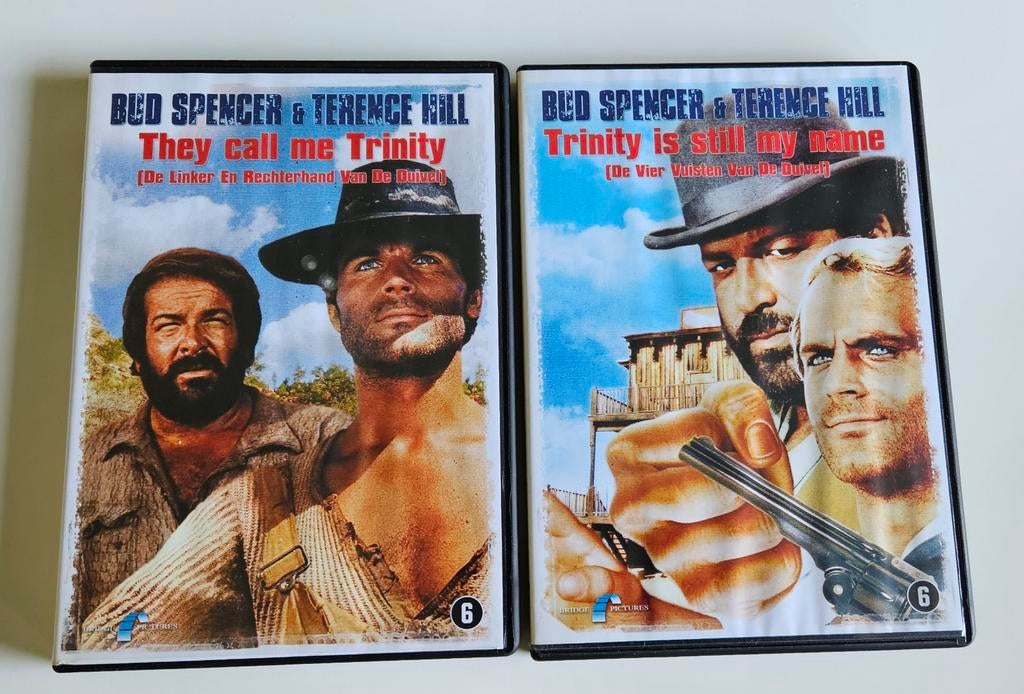 Bud Spencer & Terence Hill DVD's: Trinity films, Cd's en Dvd's, Ophalen of Verzenden