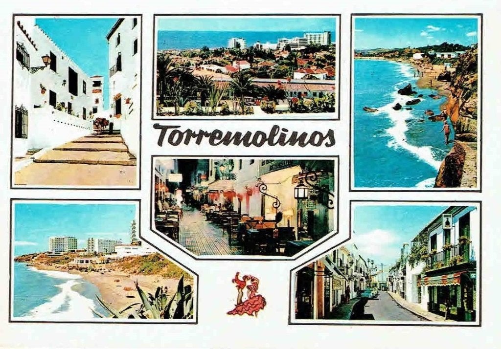 Spanje Torremolinos Groeten, Verzenden, 1960 tot 1980, Ongelopen, Stad of Dorp
