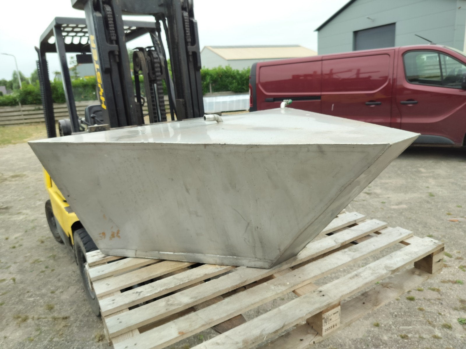 RVS tank water opslag 150 liter wateropslag v, Ophalen