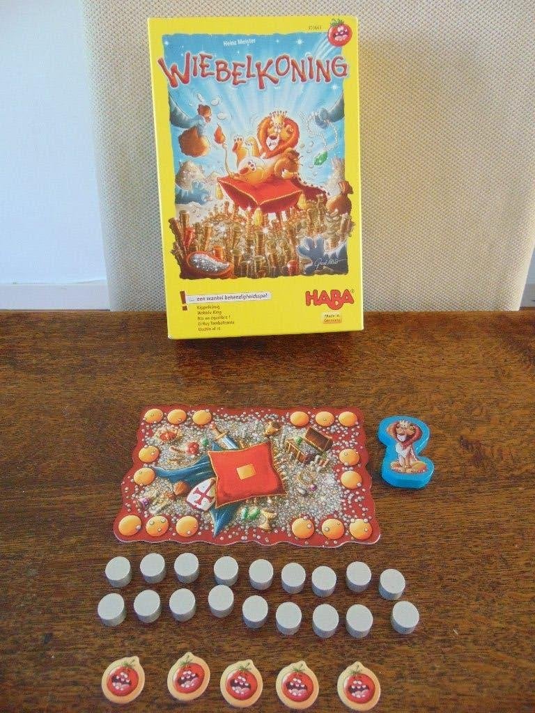 Wiebelkoning Spel van Haba, Een of twee spelers, Ophalen of Verzenden, Zo goed als nieuw, HABA