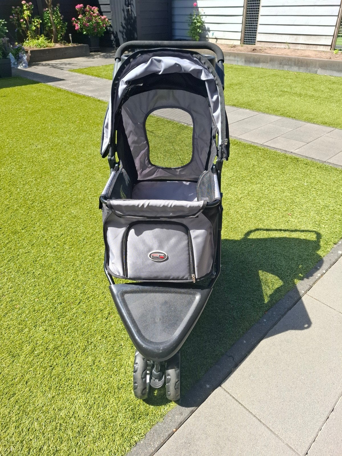 hondenbuggy   z g a n, Ophalen, Zo goed als nieuw