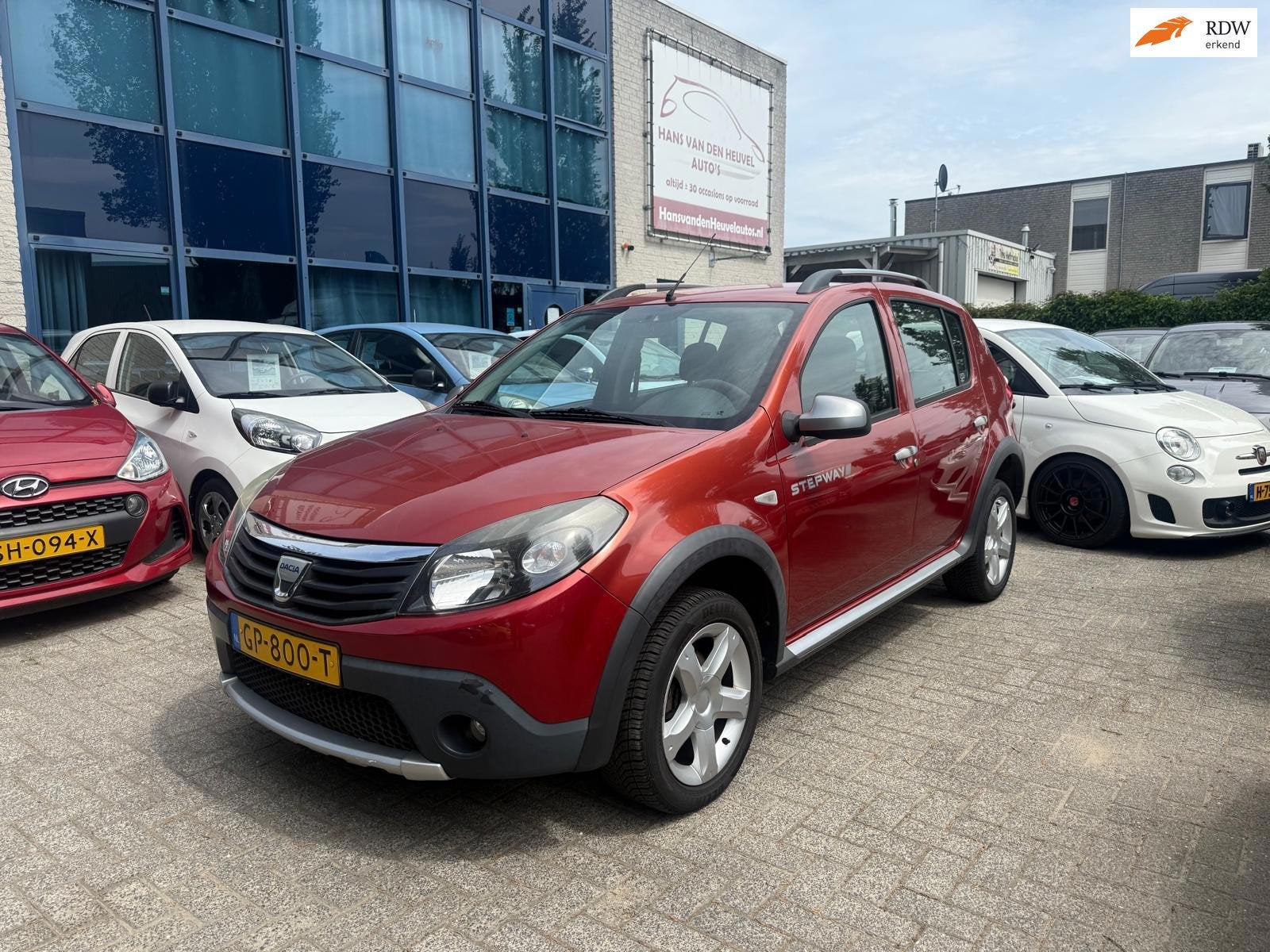 Dacia Sandero 1.6 Lauréate Stepway, Airco, APK 07/27, Auto's, Dacia, Stof, Gebruikt, 4 cilinders, 1070 kg