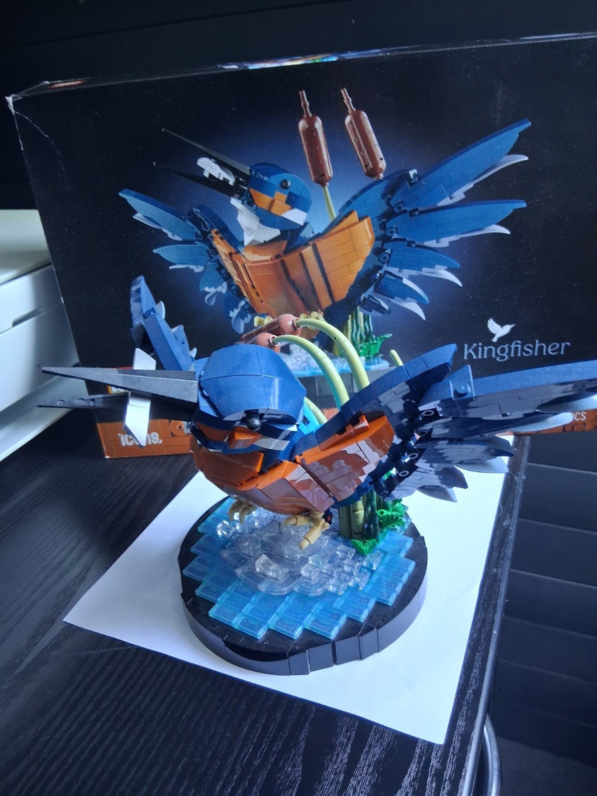 Lego icons 10331 ijsvogel kingfisher, Compleet, Lego, Nieuw, Ophalen of Verzenden