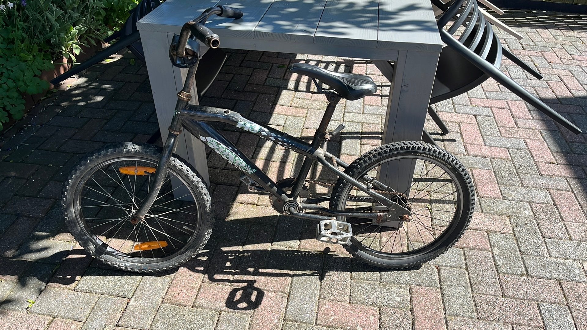 Crossfiets van Noxon voor weinig, Fietsen en Brommers, Ophalen, Terugtraprem, Gebruikt, Staal