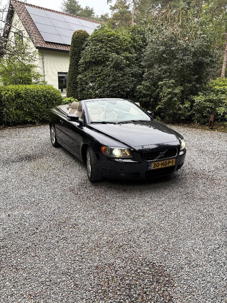 Volvo C70 2.4 SUMMUM 170PK Geartronic 2008 Blauw APK 05-2027, Auto's, C70, Beige, Cabriolet, 2435 cc