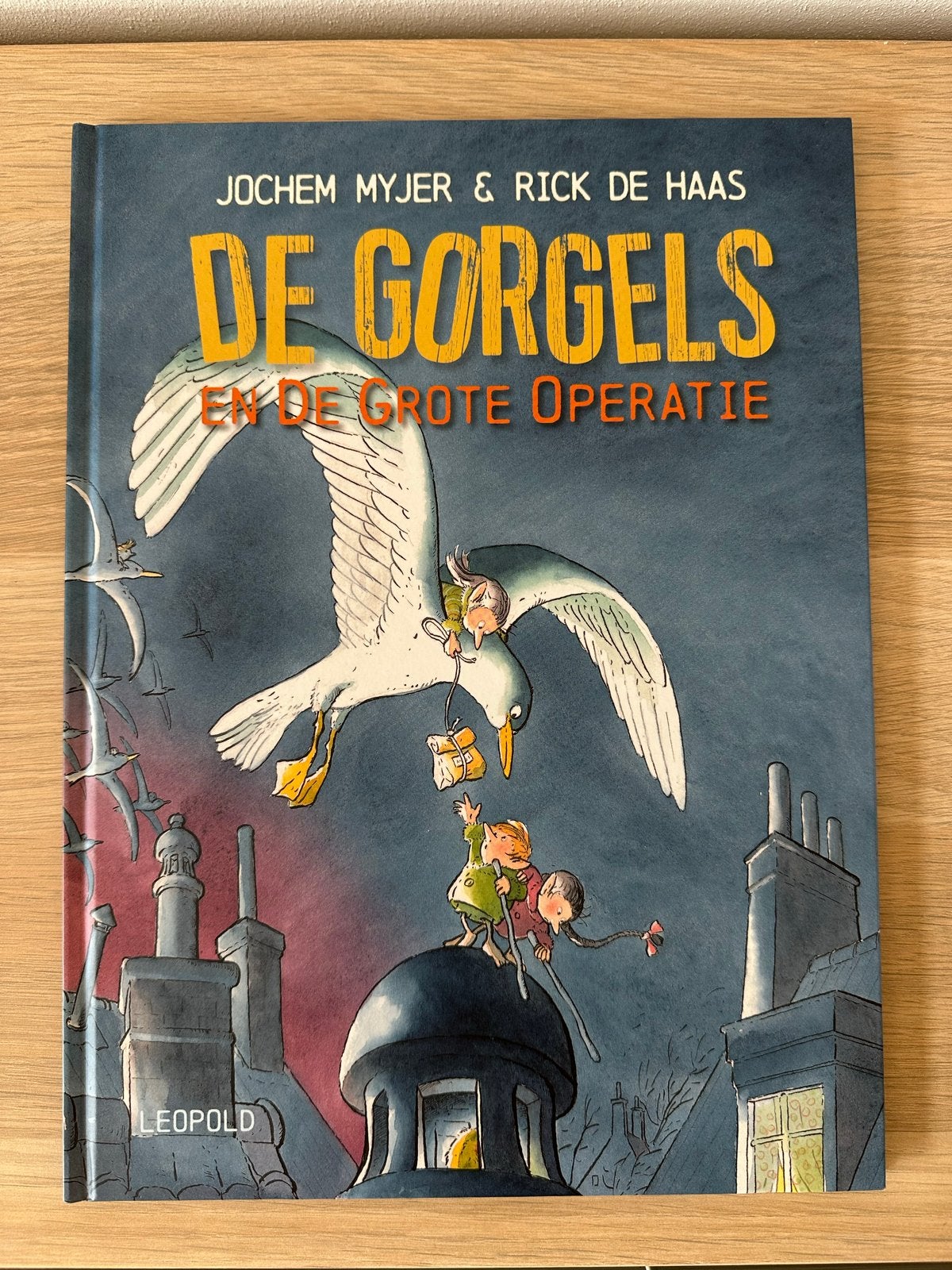 De Gorgels en de Grote Operatie - Jochem Myjer (Hardcover), Ophalen of Verzenden, Zo goed als nieuw, Fictie algemeen