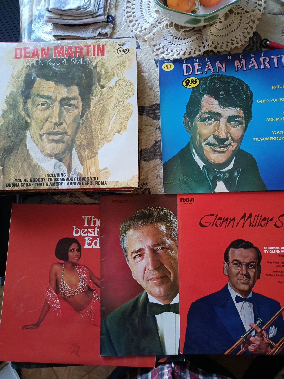 Dean Martin en Glenn Miller LP's - Pop & Jazz Klassiekers, LP, Gebruikt, Pop, Ophalen of Verzenden