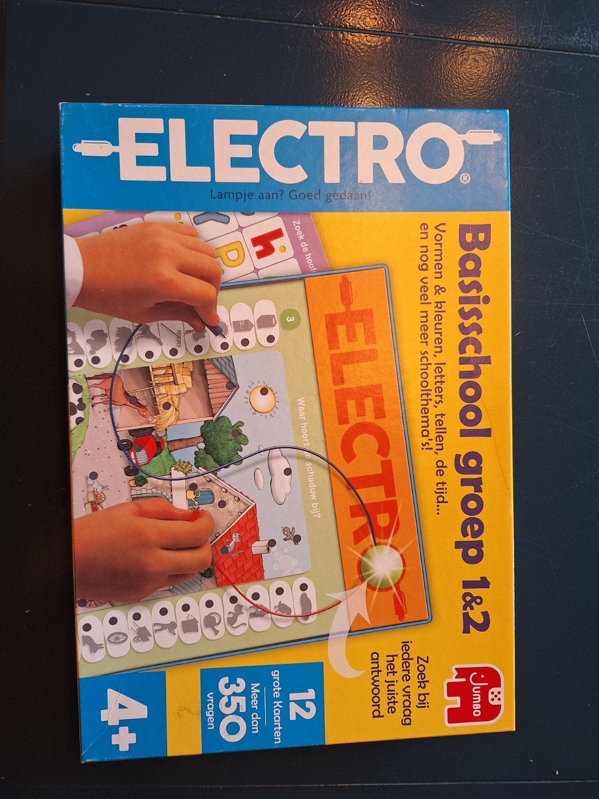 Jumbo Electro Basisschool Groep 1&2 - Leerzaam voor kleuters, Ophalen of Verzenden, Zo goed als nieuw, Taal en Lezen, Met licht