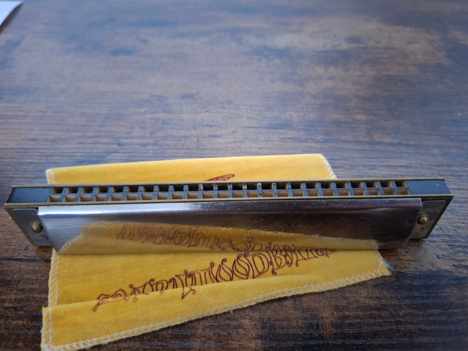 Mary Woodband mondharmonica, Ophalen of Verzenden, Zo goed als nieuw, C-mondharmonica