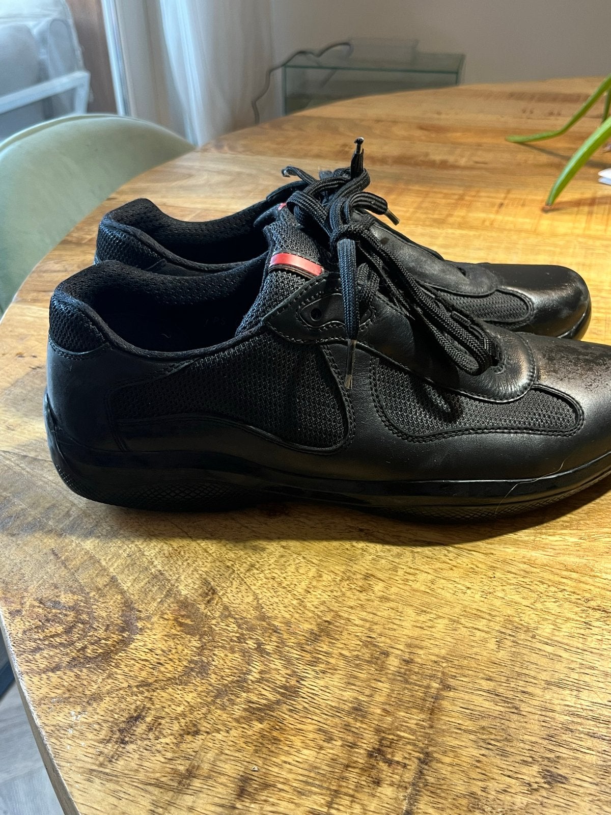 Prada Heren Sneakers Zwart - Maat 42, Kleding | Heren, Ophalen, Gedragen, Zwart, Sneakers of Gympen