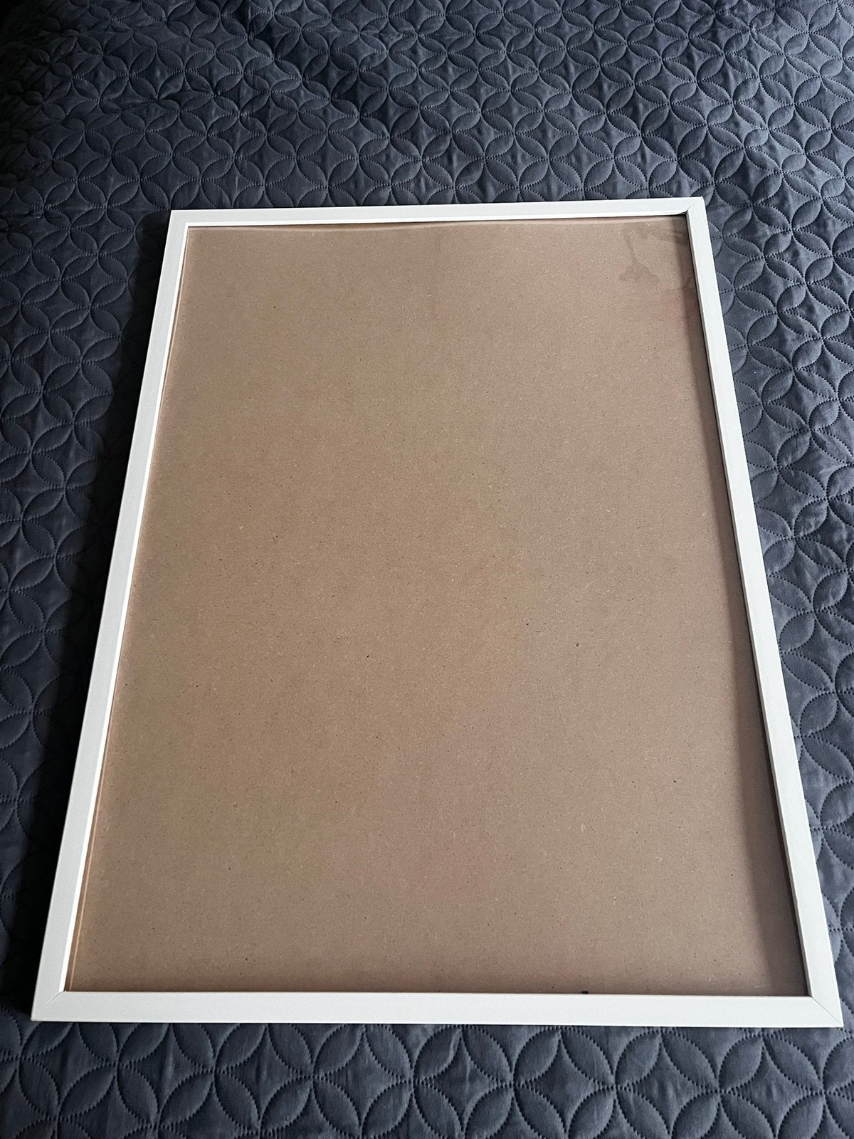 Grote witte houten lijst, Ophalen of Verzenden, Gebruikt