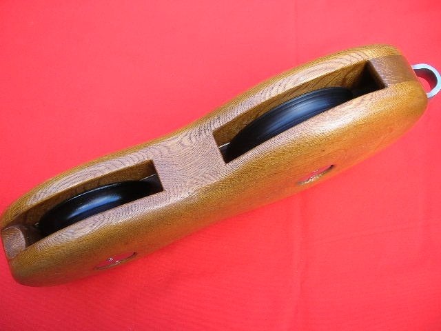 Bakstagblokken, katrollen, 20 - 24 mm 2 sets, Watersport en Boten, Ophalen of Verzenden, Nieuw, Lijn of Blok