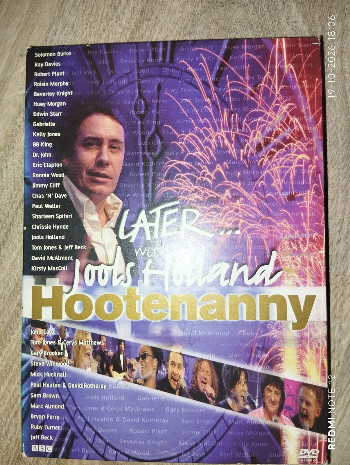 Jools Holland. Hootenanny later dvd tot 23okt, Ophalen of Verzenden