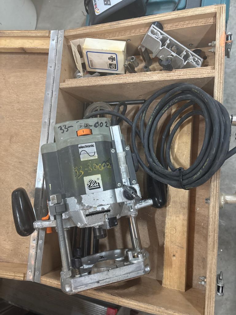 Elu MOF177/02 Freesmachine - Krachtige Bovenfrees, Ophalen, Gebruikt, Elektrisch, Bovenfrees