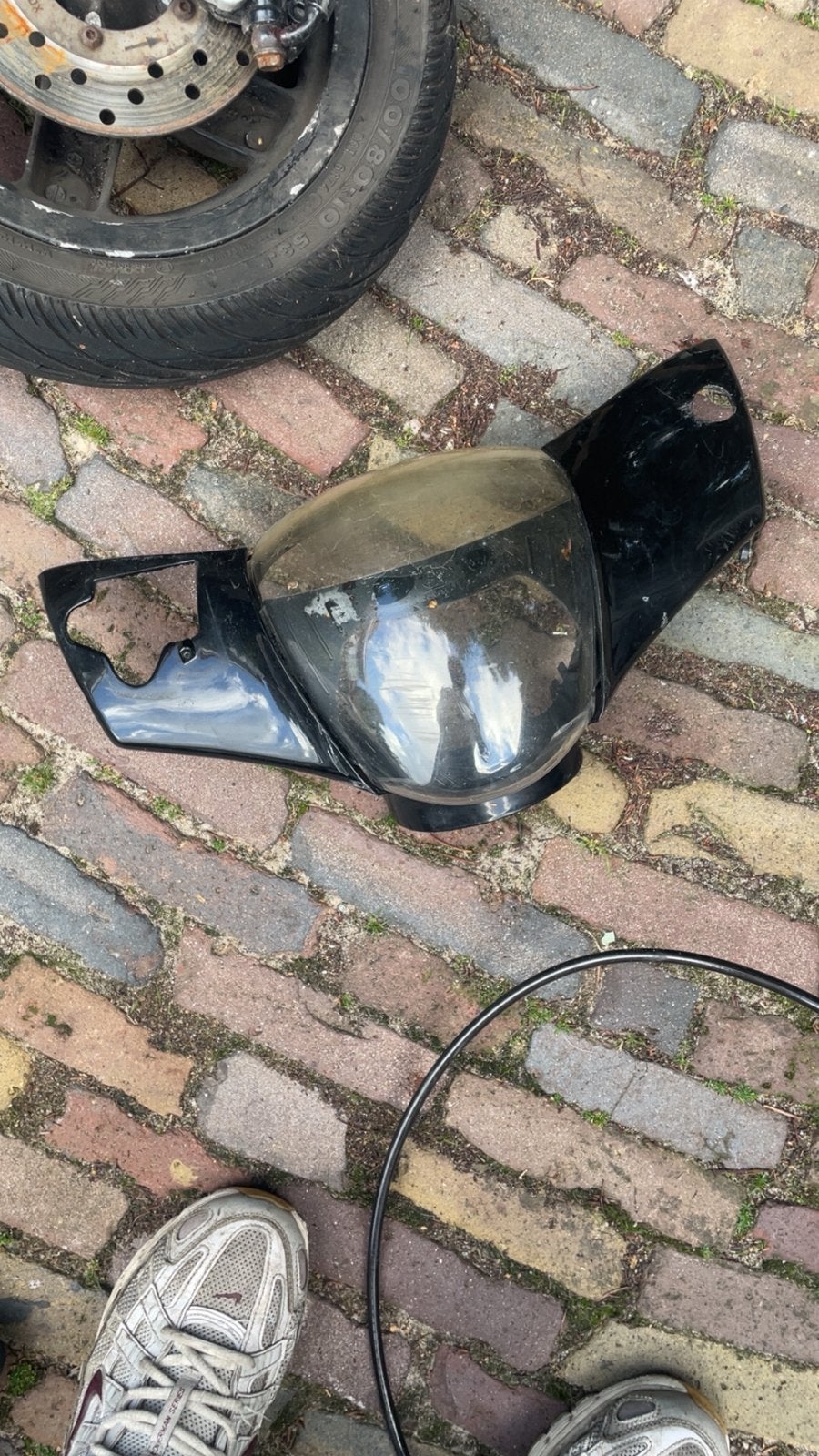 Zip teller, met stuurkap, Ophalen, Zo goed als nieuw, Kap, Piaggio