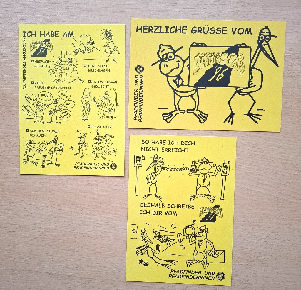 Kaarten Scouting Oostenrijk 1996 Prugga, Verzenden, Nieuw, Overige typen
