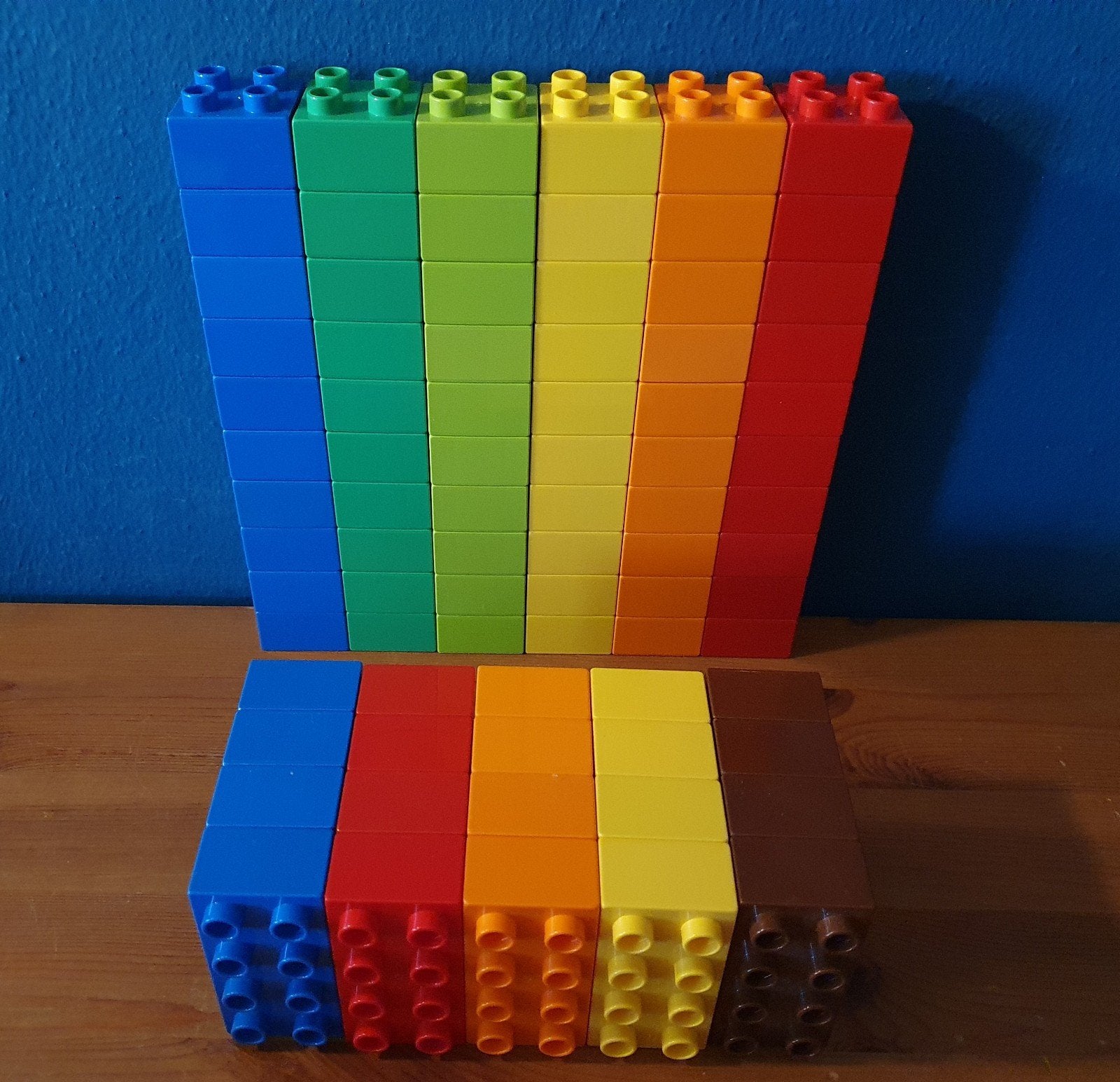 Duplo Blokken bouwstenen 80 stuks Nieuwstaat, Ophalen of Verzenden, Zo goed als nieuw, Duplo