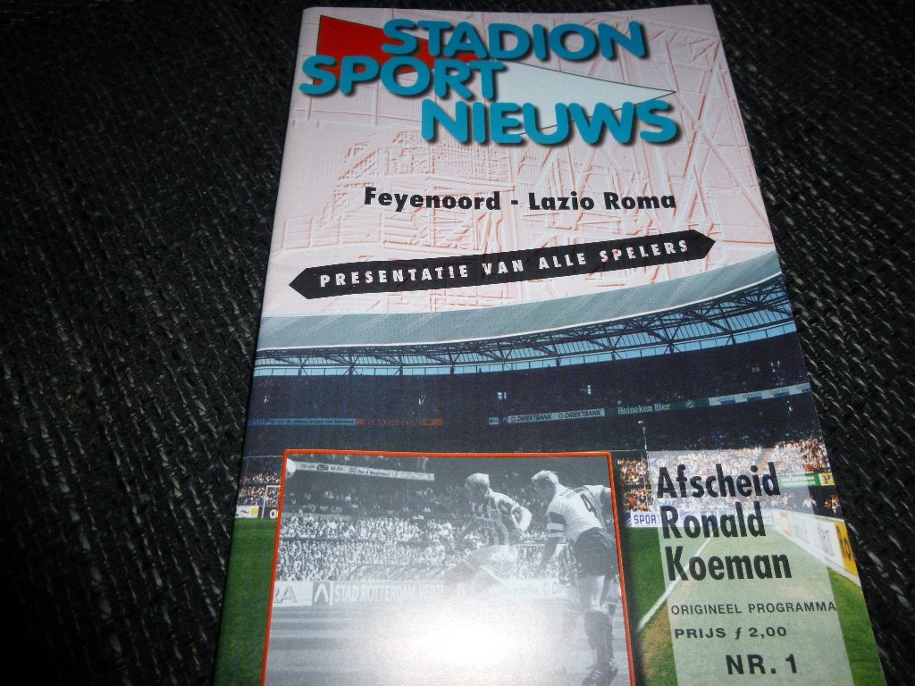 Feyenoord openings wedstrijden, Verzenden, Zo goed als nieuw, Feyenoord, Overige typen