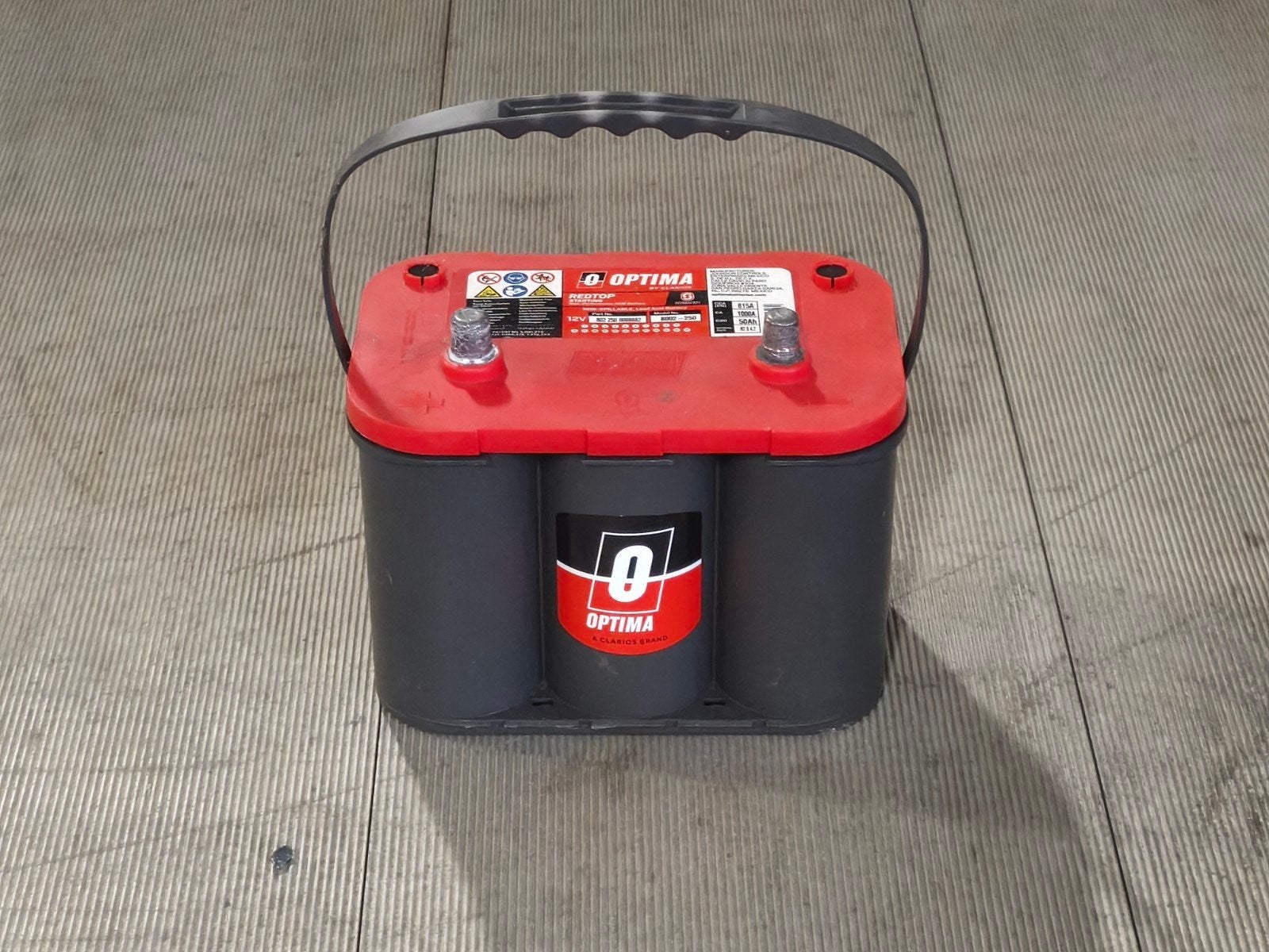 Optima Redtop RT S 4.2 12V 50AH 1000A Auto Accu, Ophalen of Verzenden, Nieuw, Overige automerken